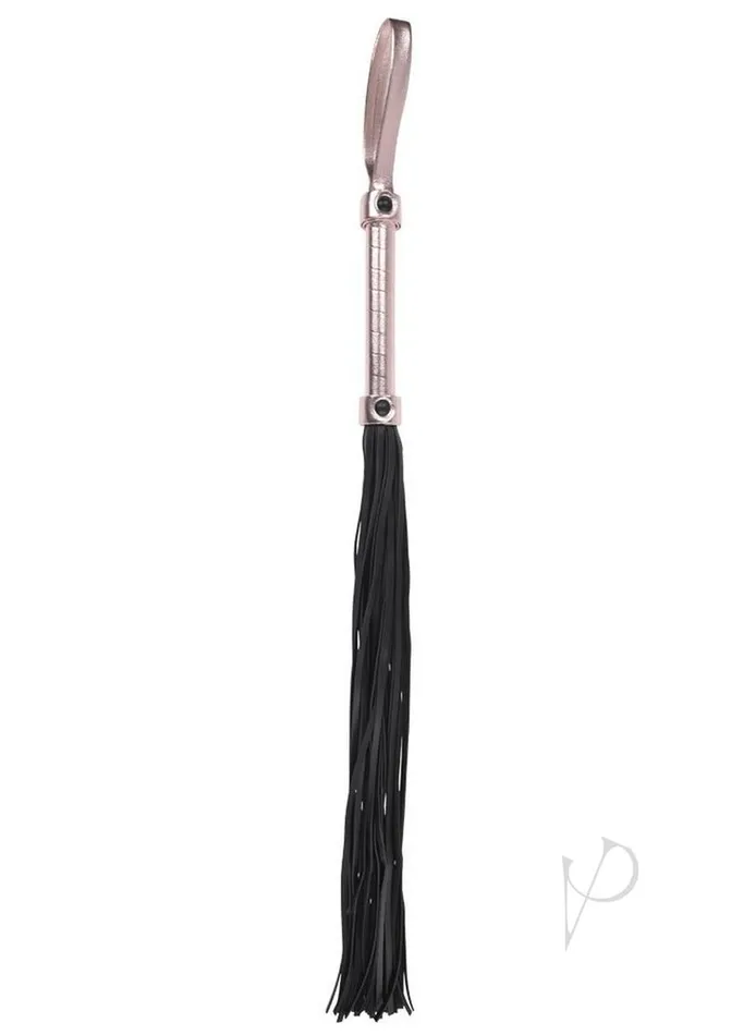 Sex and Mischief Brat Flogger BlackRose Gold Sex And Mischief Vibrators