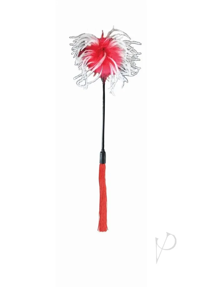 Sex And Mischief Vibrators Sex and Mischief Whip and Tickle RedWhite Sex And Mischief Vibrators Sex and Mischief Whip and Tickle RedWhite