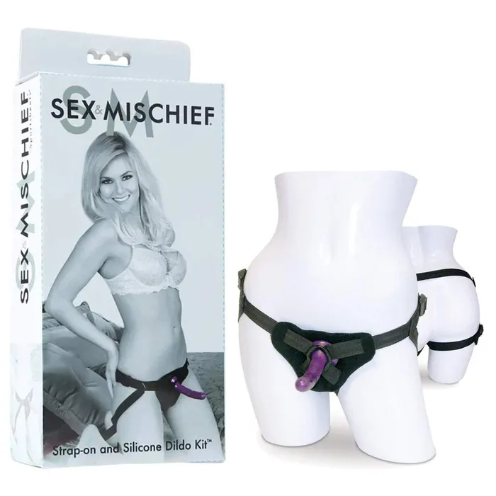 Sex Mischief StrapOn Dildo Kit Sportsheets Female Sex Toys