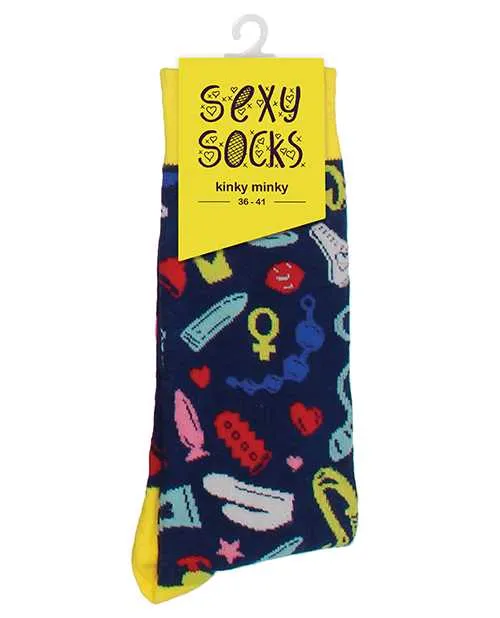 Sexy Socks Vibrators Shots Sexy Socks Kinky Minky Female