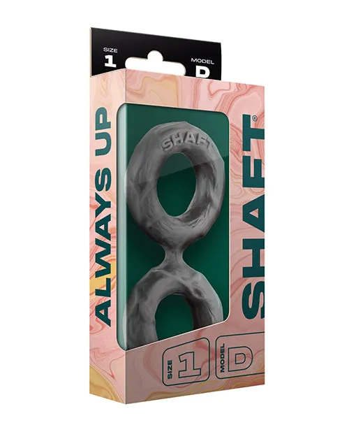 Shaft Male Sex Toys Shaft Double CRing Small Gray