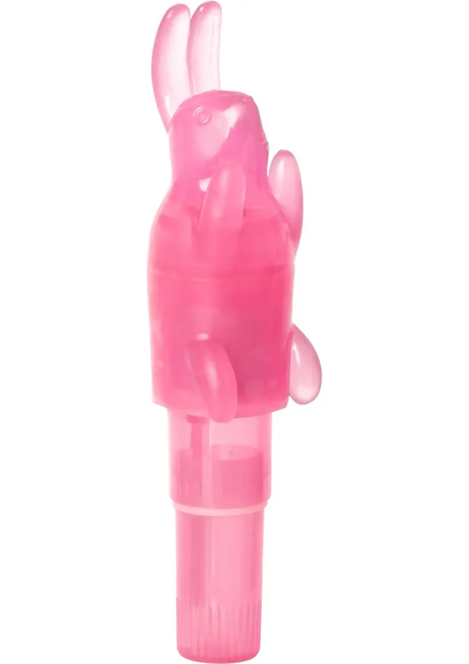 Shanes World Pocket Party Bunny Wand Massager Pink Shanes World Vibrators