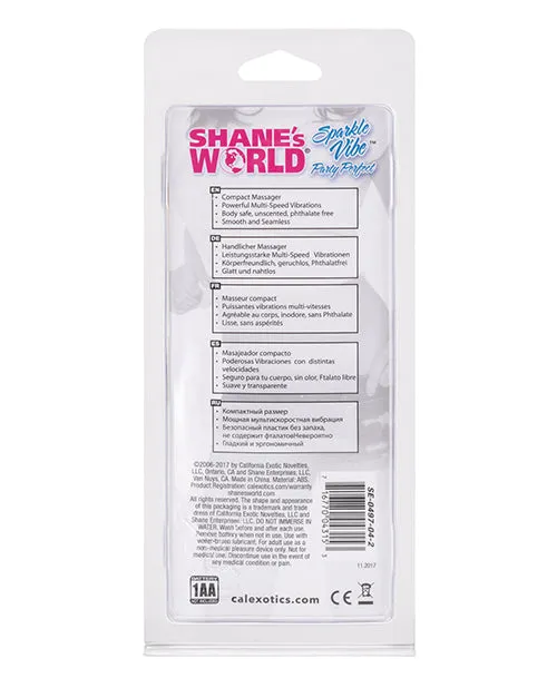 Shanes World Vibrators Shanes World Sparkle Vibrator Pink Shanes World Vibrators Shanes World Sparkle Vibrator Pink