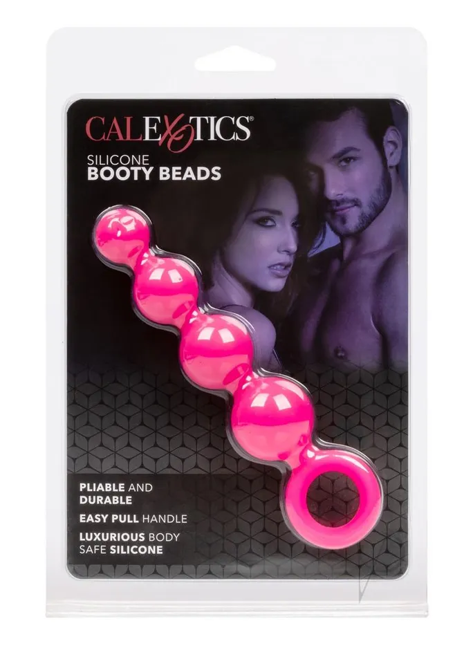 Silicone Booty Anal Beads Pink Beads Anal