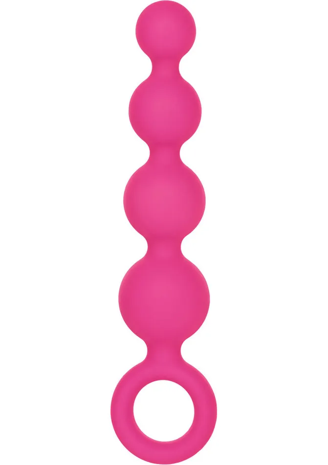 Silicone Booty Anal Beads Pink Beads Anal