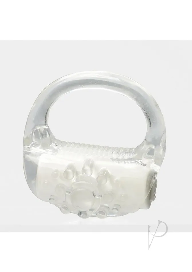 Skins Disposable Vibrating Cock Ring Clear Skins Couples