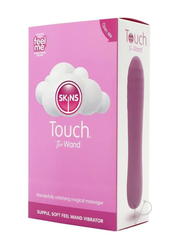 Skins Skins Touch The Wand Rechargeable Silicone Vibrator Pink Vibrators