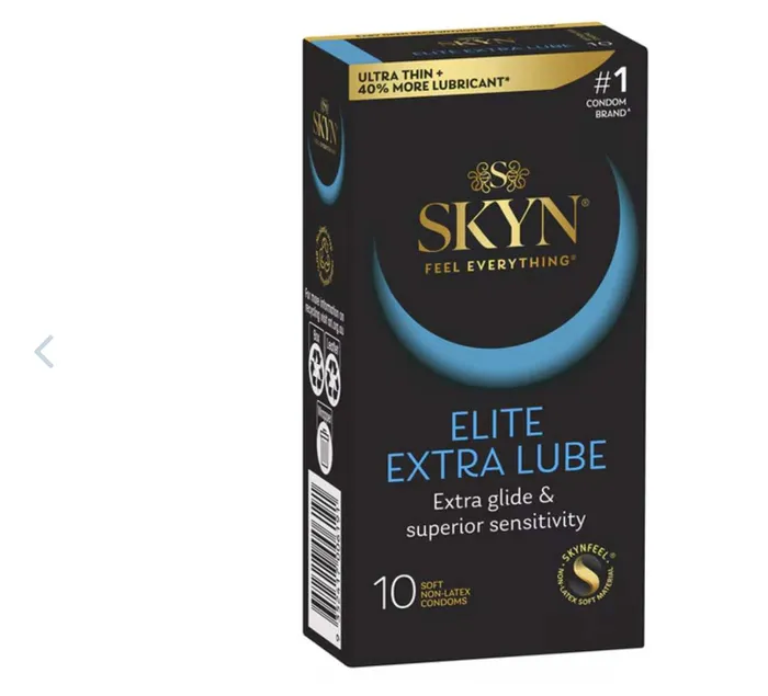Skyn Elite Extra Lubricated Condoms 10Pk Wild Night Fantasies Male Sex Toys Skyn Elite Extra Lubricated Condoms 10Pk Wild Night Fantasies Male Sex Toys
