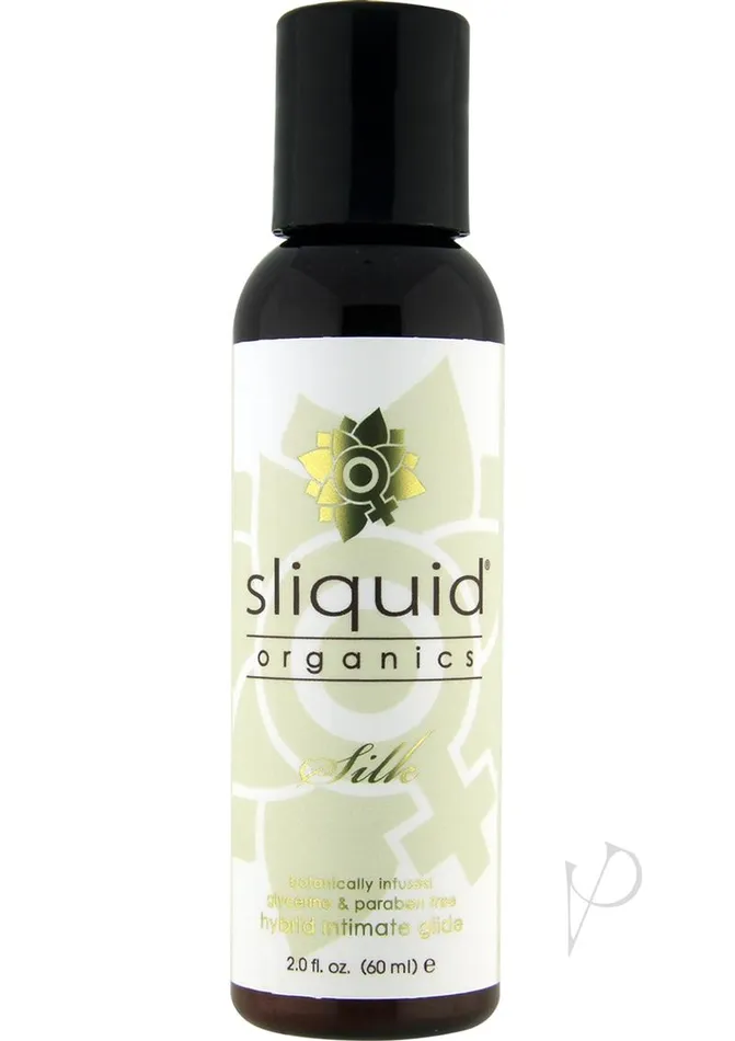 Sliquid Sliquid Organics Silk Botanically Infused Hybrid Intimate Glide Lubricant 2oz Lubricants Sliquid Sliquid Organics Silk Botanically Infused Hybrid Intimate Glide Lubricant 2oz Lubricants