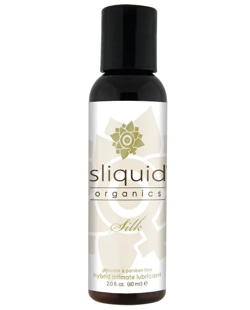 Sliquid Sliquid Organics Silk Botanically Infused Hybrid Intimate Glide Lubricant 2oz Lubricants