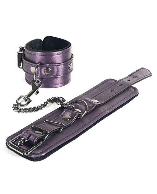 Spartacus Vibrators Spartacus Galaxy Legend Faux Leather Wrist Restraints Purple Spartacus Vibrators Spartacus Galaxy Legend Faux Leather Wrist Restraints Purple