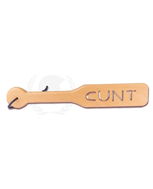 Spartacus Zelkova Wood Paddle 32 cm Cunt Spartacus Vibrators