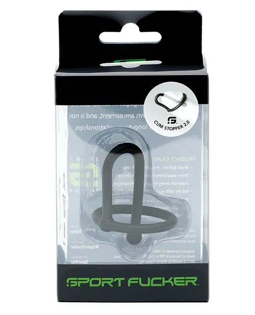 Sport Fucker Anal Sport Fucker Cum Stopper 20 Black