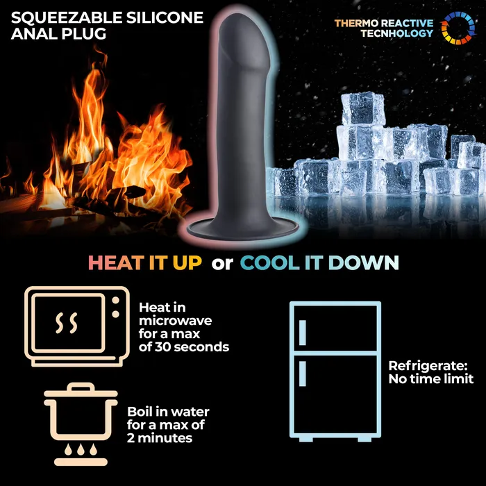 Squeezable Phallic Dildo SqueezeIt Dildos