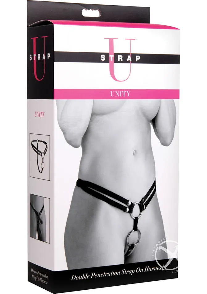 Strap U Female Sex Toys Strap U Unity Double Penetration Strap On Harness Black Strap U Female Sex Toys Strap U Unity Double Penetration Strap On Harness Black