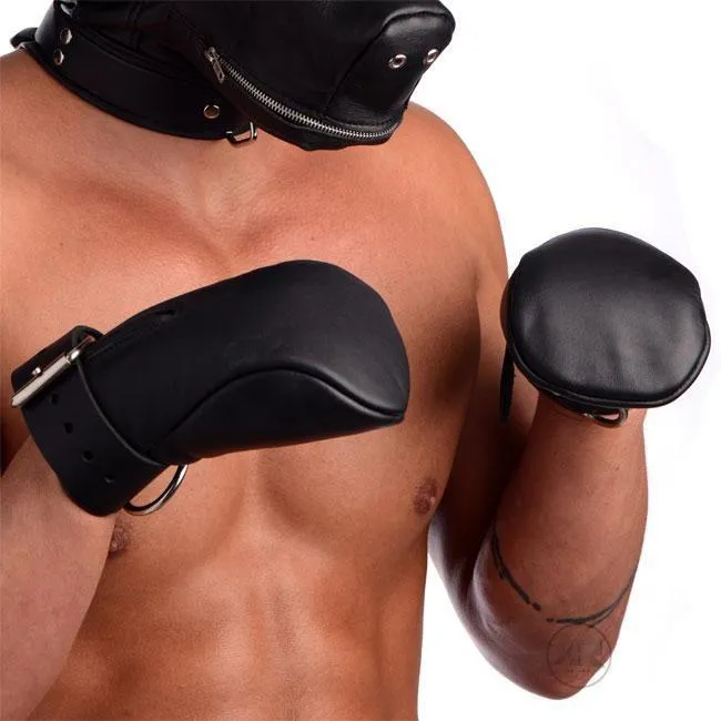 Strict Leather Vibrators Strict Leather Deluxe Padded Fist Mitts
