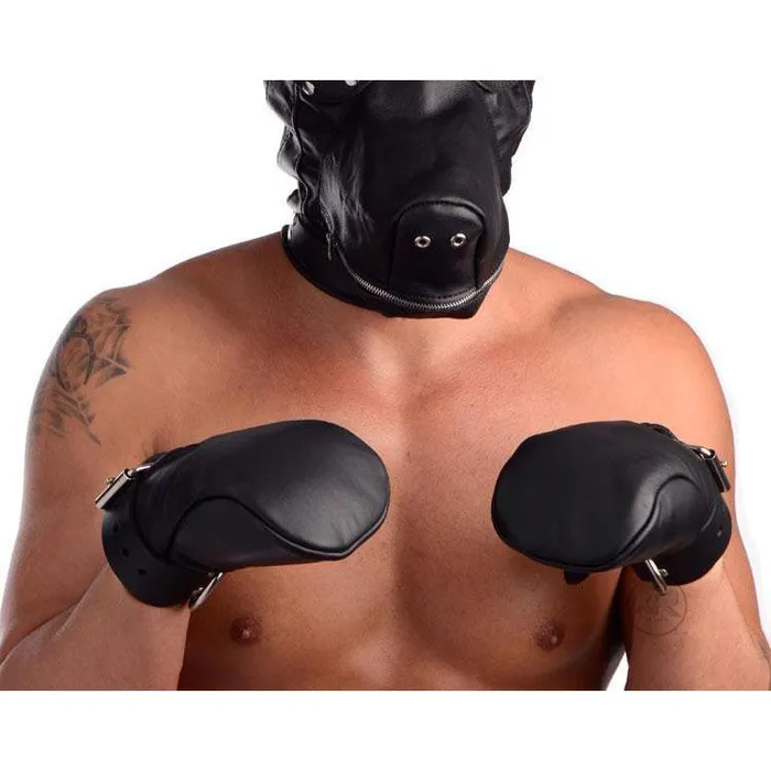 Strict Leather Vibrators Strict Leather Deluxe Padded Fist Mitts