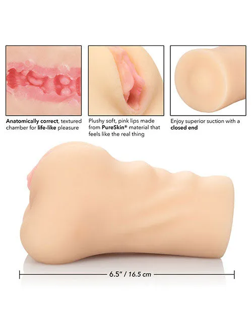 Stroke It Realistic Stroker Pussy Vanilla Stroke It Male Sex Toys