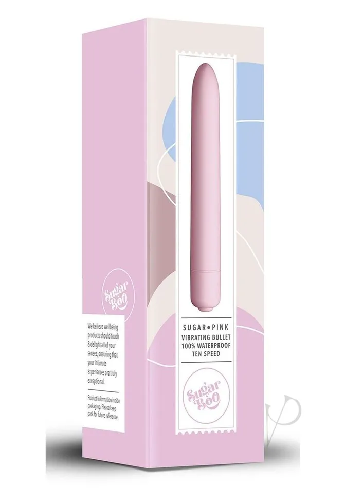 SugarBoo Sugar Pink Bullet Vibrator 55in Pink Rocks Off Vibrators