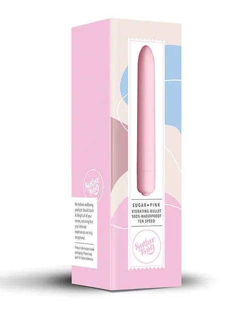 SugarBoo Sugar Pink Bullet Vibrator 55in Pink Rocks Off Vibrators