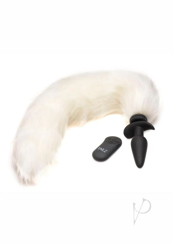 Tailz Anal Tailz Interchangeable Fox Tail Accessory White