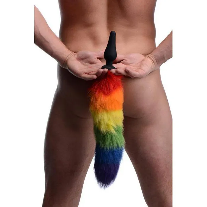 Tailz Rainbow Tail Anal Plug Anal