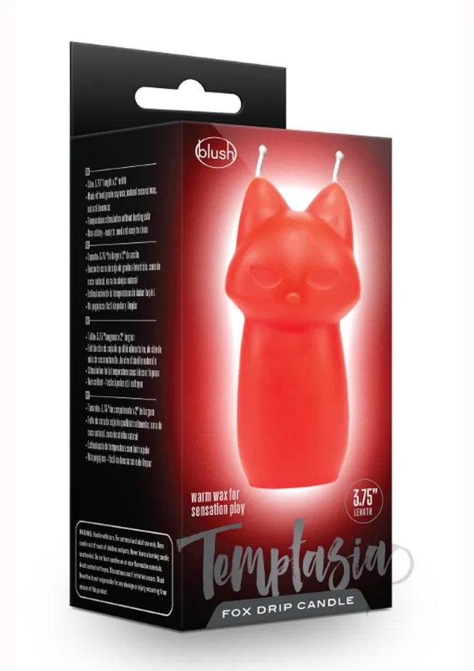 Temptasia Fox Drip Candle Red Temptasia Vibrators