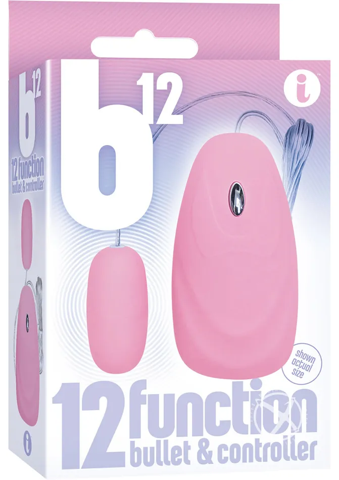 The 9s B12 Bullet with Wired Remote Control Pink The 9s Female Sex Toys