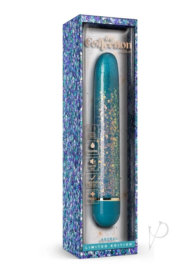 The Collection Astrial Vibrator Teal The Collection Vibrators