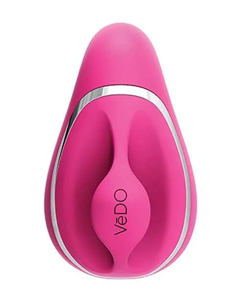 Vedo Vibrators VeDO Suki Rechargeable Vibrating Sucker Foxy Pink Vedo Vibrators VeDO Suki Rechargeable Vibrating Sucker Foxy Pink