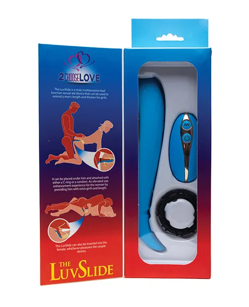 Vibrators 2ChooseLove The LuvSlide Couples Vibrator wRemote Blue 2 Chooselove Vibrators 2ChooseLove The LuvSlide Couples Vibrator wRemote Blue 2 Chooselove