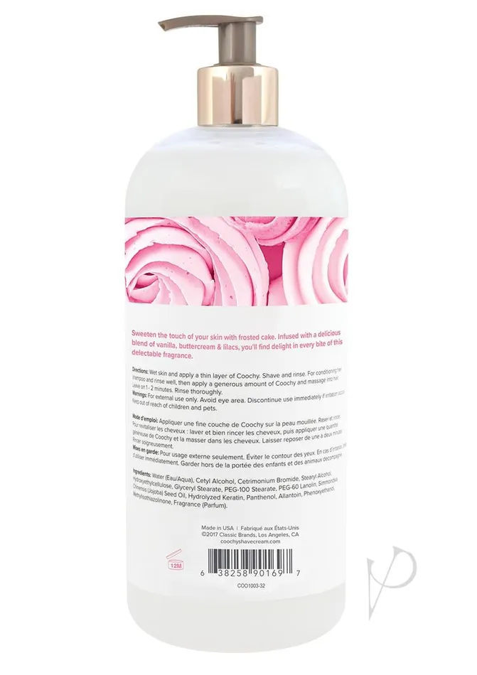Vibrators Coochy Coochy Shave Cream Frosted Cake 32oz
