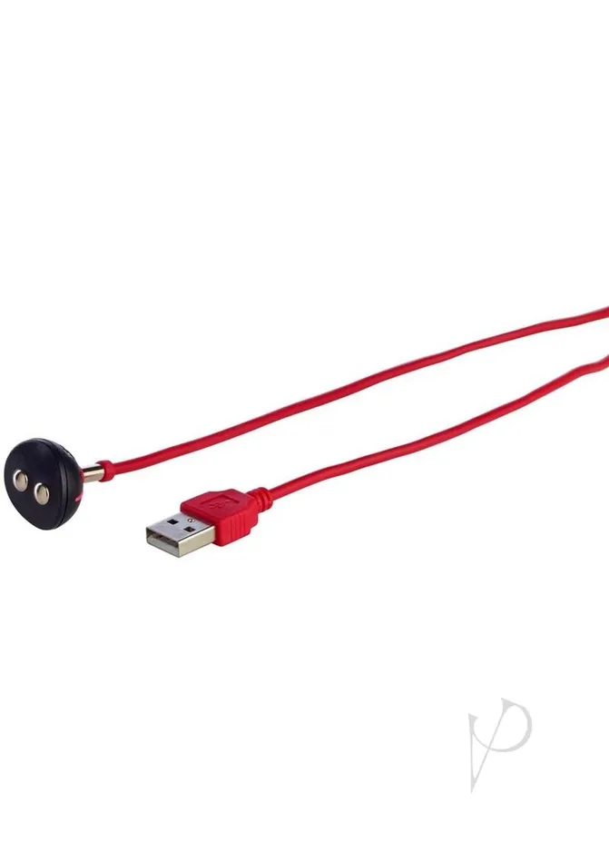 Vibrators Fun Factory USB Charge Cable Red Vibrators Fun Factory USB Charge Cable Red