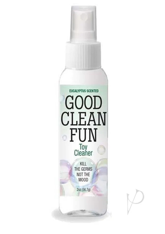Vibrators Good Clean Fun Good Clean Fun Toy Cleaning Spray Eucalyptus 2oz