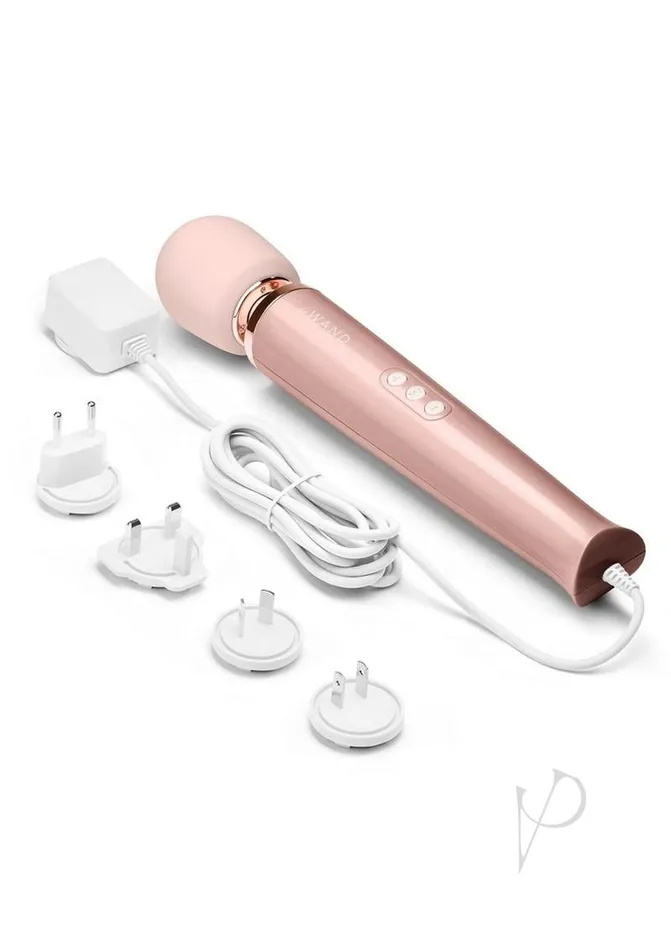 Vibrators Le Wand Le Wand Plugin Vibrating Massager Rose Gold