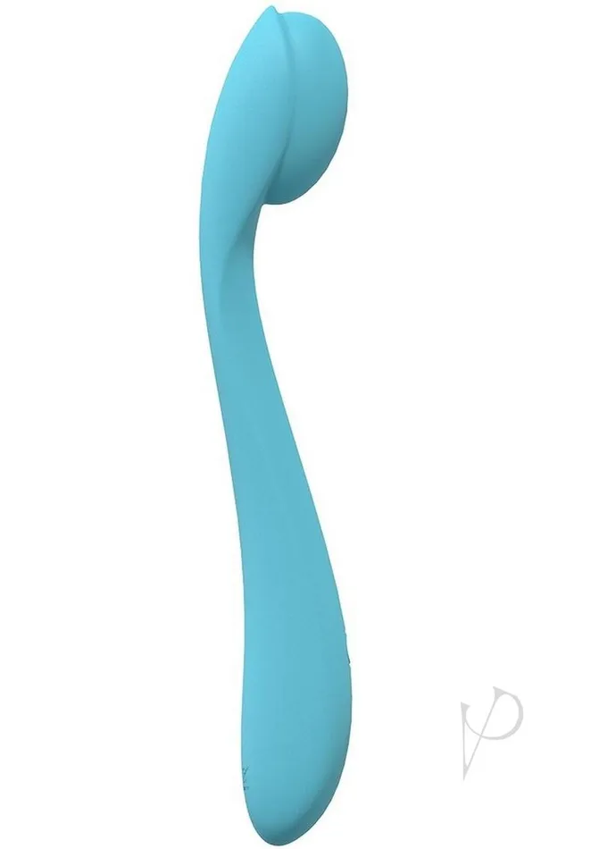 Vibrators LoveLine Juicy Silicone Rechargeable 10 Speed Flexible Vibrator Blue Loveline Vibrators LoveLine Juicy Silicone Rechargeable 10 Speed Flexible Vibrator Blue Loveline