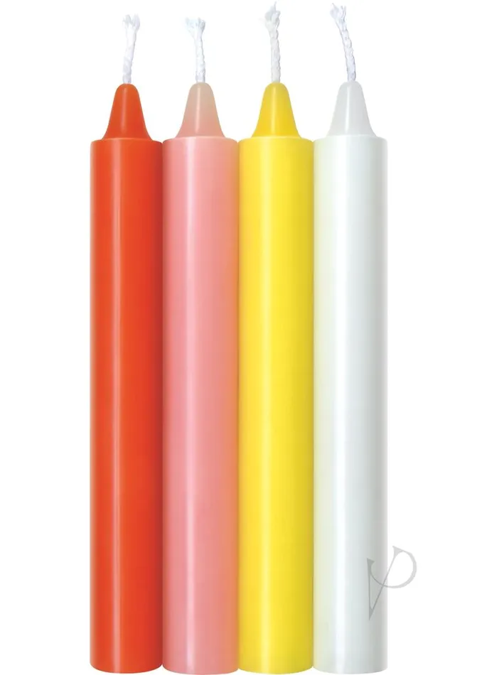 Vibrators Make Me Melt Make Me Melt WarmDrip Candles 4 Pack Pastel
