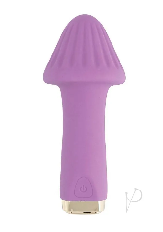 Vibrators Nasstoys My Secret Shroom Rechargeable Silicone Vibrator Purple
