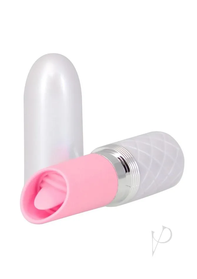 Vibrators Pillowtalk Pillow Talk Lusty Luxurious Rechargeable Silicone Flickering Massager PinkWhite