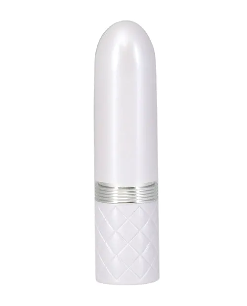Vibrators Pillowtalk Pillow Talk Lusty Luxurious Rechargeable Silicone Flickering Massager PinkWhite