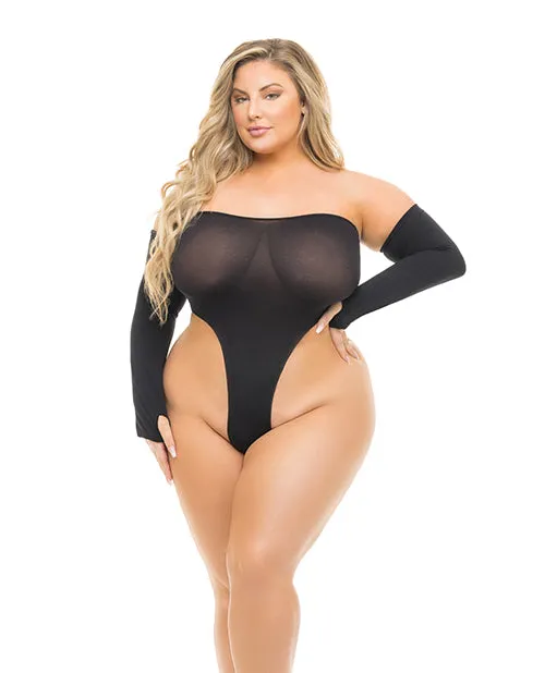 Vibrators Pink Lipstick High AF Teddy wGloves Black QN Pink Lipstick
