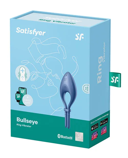 Vibrators Satisfyer Satisfyer Bullseye Ring Vibrator Blue Vibrators Satisfyer Satisfyer Bullseye Ring Vibrator Blue