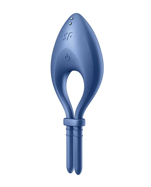 Vibrators Satisfyer Satisfyer Bullseye Ring Vibrator Blue Vibrators Satisfyer Satisfyer Bullseye Ring Vibrator Blue