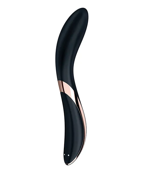 Vibrators Satisfyer Satisfyer Rrrolling Explosion Rechargeable Silicone Vibrator Black
