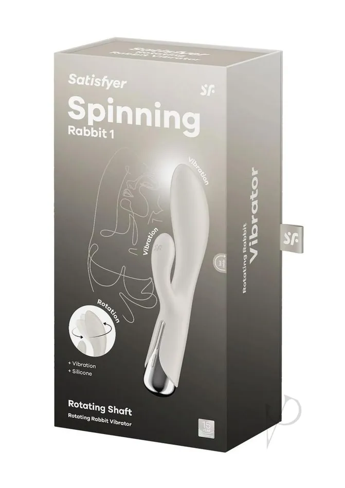 Vibrators Satisfyer Satisfyer Spinning Rabbit 1 Rechargeable Silicone Rabbit Vibrator Beige Vibrators Satisfyer Satisfyer Spinning Rabbit 1 Rechargeable Silicone Rabbit Vibrator Beige