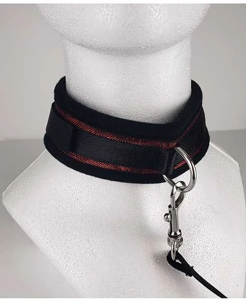 Vibrators Spartacus Collar Leash Neoprene Red Spartacus Vibrators Spartacus Collar Leash Neoprene Red Spartacus