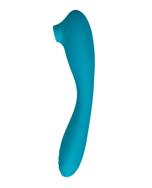 Vibrators This Product Sucks This Product Sucks Bendable Wand Rechargeable Silicone Vibrator Teal Vibrators This Product Sucks This Product Sucks Bendable Wand Rechargeable Silicone Vibrator Teal