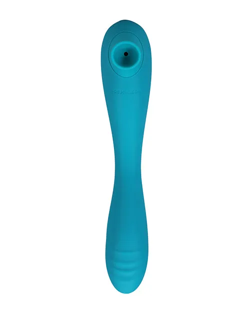 Vibrators This Product Sucks This Product Sucks Bendable Wand Rechargeable Silicone Vibrator Teal Vibrators This Product Sucks This Product Sucks Bendable Wand Rechargeable Silicone Vibrator Teal
