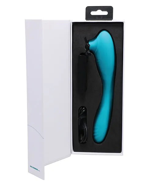 Vibrators This Product Sucks This Product Sucks Bendable Wand Rechargeable Silicone Vibrator Teal Vibrators This Product Sucks This Product Sucks Bendable Wand Rechargeable Silicone Vibrator Teal