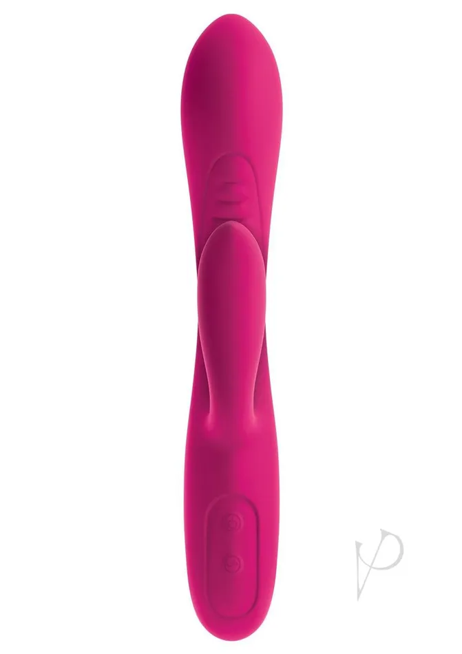 Vibrators Ultimate Rabbits Ultimate Rabbits No 2 Vibrator Multi Speed Waterproof Rechargeable Fuschia